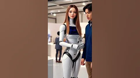 Humanoid Robot Girl #ai#robot #technology #android #aiart