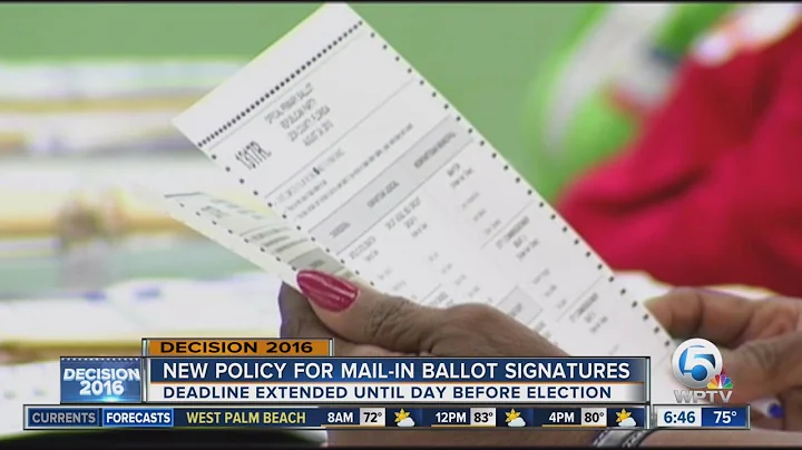 Mail-in voters can correct signature issues until Nov. 7
