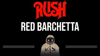 Rush • Red Barchetta (CC) (Upgraded Video) 🎤 [Karaoke] [Instrumental Lyrics]