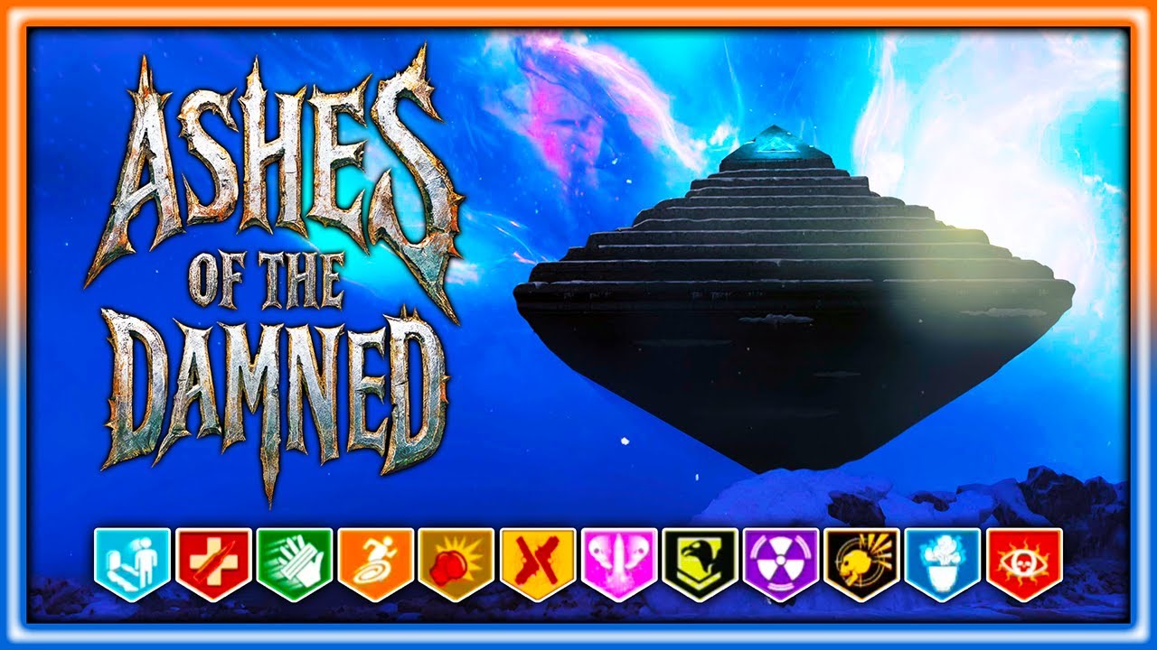 🔴 Ashes Of The Damned Easter Egg Hunt Walkthrough & Boss Fight BO7 Zombies