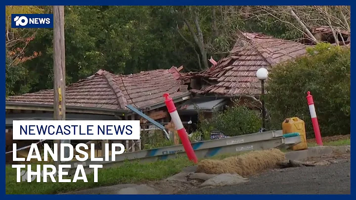 Newcastle Residents Evacuated With Homes At Risk Due To Landslip | 10 News