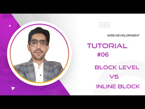 block vs inline block & block in html in hindi urdu tutorial #006
