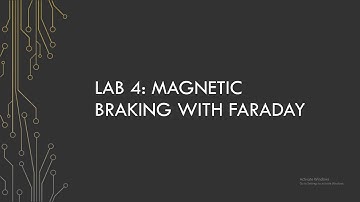 PHYS II Lab 4: Magnetic Braking with Faraday