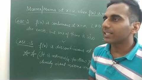 Maxima - Minima for non differentiable function and global Maxima - Minima