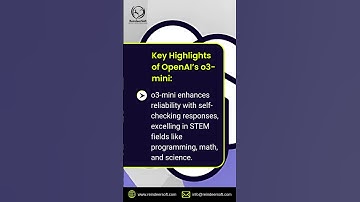 🔥OpenAI Introduces o3-mini: A Smarter, More Affordable AI Reasoning Model🔥 #openai #aimodel