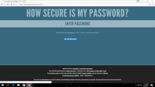 How Secure Is My Password -  How To Test For Strength screenshot 3