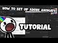 How to set up Adobe Animate - Stick Figure Tutorial