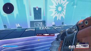 Messing with physics in Splitgate Arena Reloaded