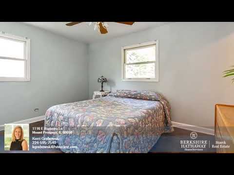 1116 E Barberry Ln, Mount Prospect, IL home video tour