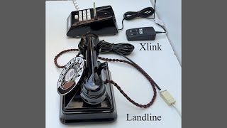 Use your mobile phone network with an antique telephone (xlink bt)