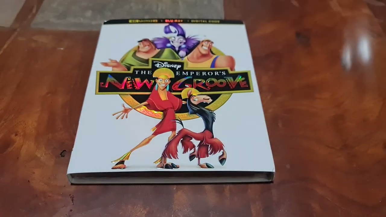 The Emperor'S New Groove (2000) 4K Ultra HD/Blu-ray/Digital Code New And Sealed (American Edition)