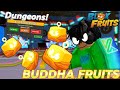 4 BUDDHA FRUITS VS DUNGEONS! (Blox Fruits)