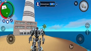 Robot Car Game By Naxeex City Simulator police killing #3 Android Gameplay