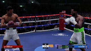Undisputed boxing  Bud putting fast hands on sugar ray