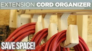 Mike Makes a Folding Extension Cord Organizer