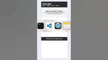 Create Portfolio Landing Page Using ChatGPT in 46 seconds #css #html #chatgpt #portfolio