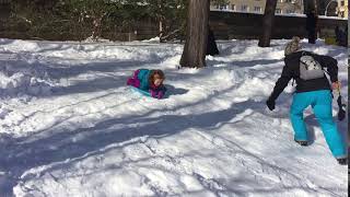 Sledding January 2016