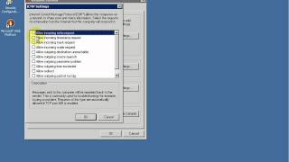 Windows server 2003 firewall ping