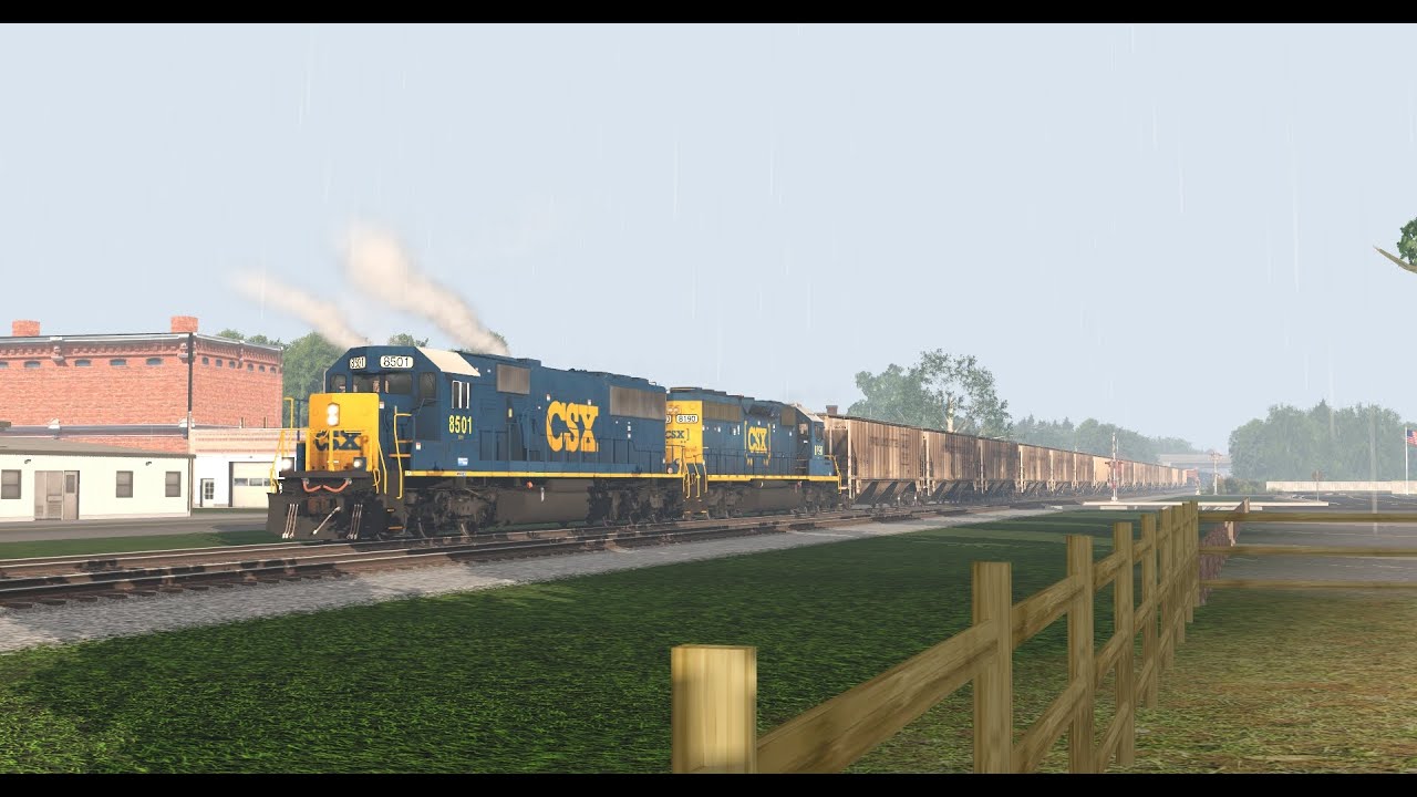 Trainz 2022: CSX Railfanning In Folkston, GA PT 1