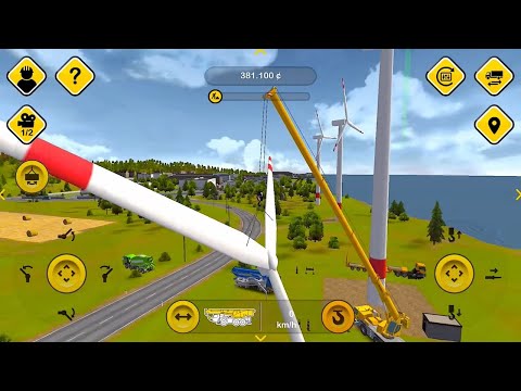 Construction Simulator 2014 - Wind Wheel - Gameplay