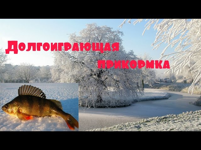 Долгоиграющая прикормка для окуня