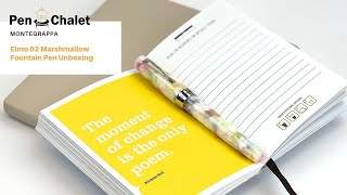 Montegrappa Elmo 02 Marshmallow Fountain Pen Unboxing