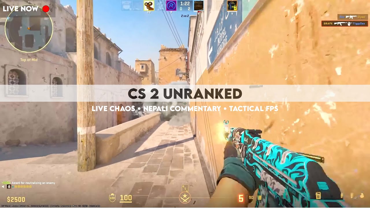 CS2 Replay Pt. 1 | Raw Vibes Only • Nepali Comms • No Rank. Just Energy.