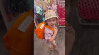 Emma Sings At Target | Back To School Song | Autism and singing 🥰