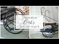 Diy decorative orbs from coat hangers