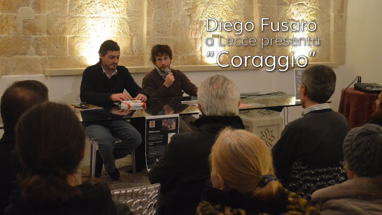 Diego Fusaro a Lecce presenta "Coraggio" | InOnda WebTv
