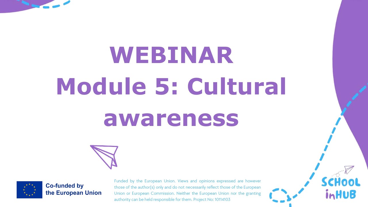 SchoolinHUB Professional development course Module 5 webinar