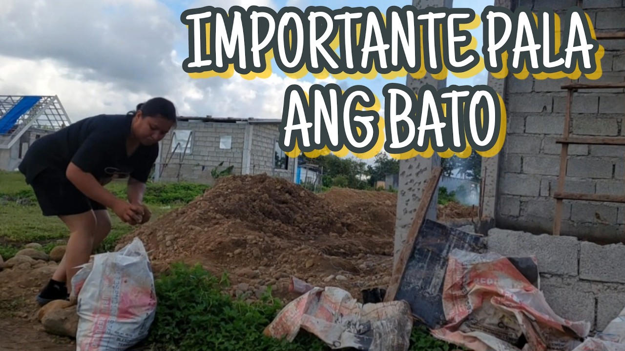 MAHALAGA DIN PALA ANG BATO SA BAHAY
