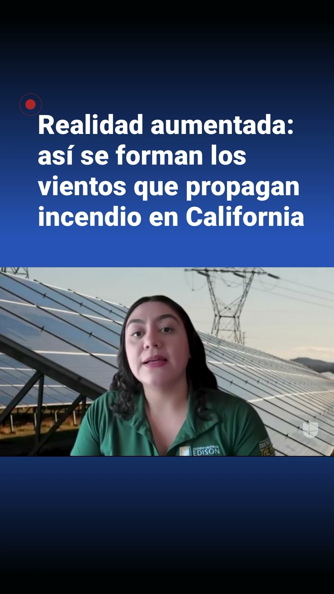 Te mostramos cómo se forman los vientos de Santa Ana que propagan el incendio Franklin en California