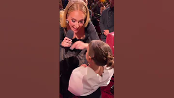 Adele Meets A Mini Adele 