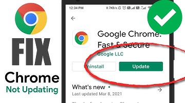 HOW TO FIX Chrome Not Updating | Chrome update error | Chrome download pending android | Play Store