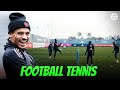 Can Sané Olise Beat Müller Davies Football Tennis In FC Bayern Training 