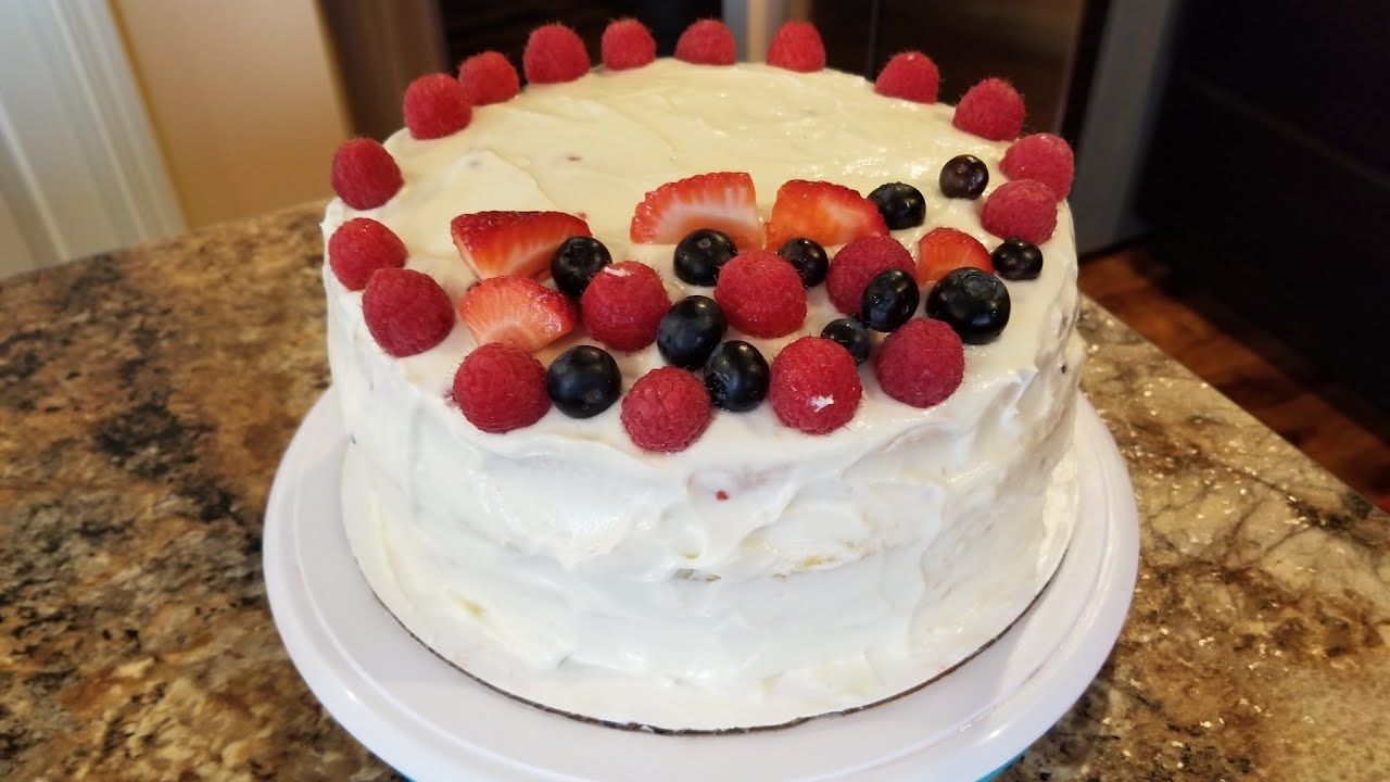 BERRY 1ST CHANTILLY CAKE ( NOT MUCH TALKING) YouTube