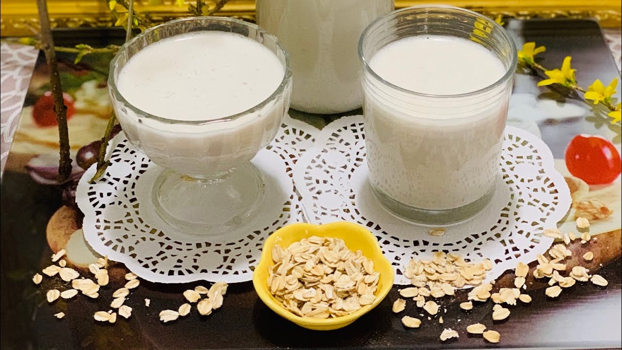 OAT MILK SỮA YẾN MẠCH Cách nấu sữa Yến Mạch bằng Instant Pot Blender