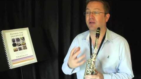 Rob Buckland - PLAYING THE SAXOPHONE - Video Tutorial on Air Focussing