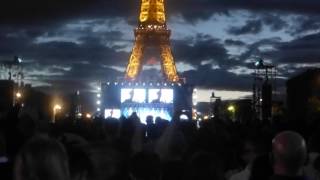 MUSE : Hysteria, live@Paris, Fanzone du Champs de Mars, 28 juin 2016