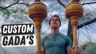 Viking Swings Wooden Clubs From India | Gada