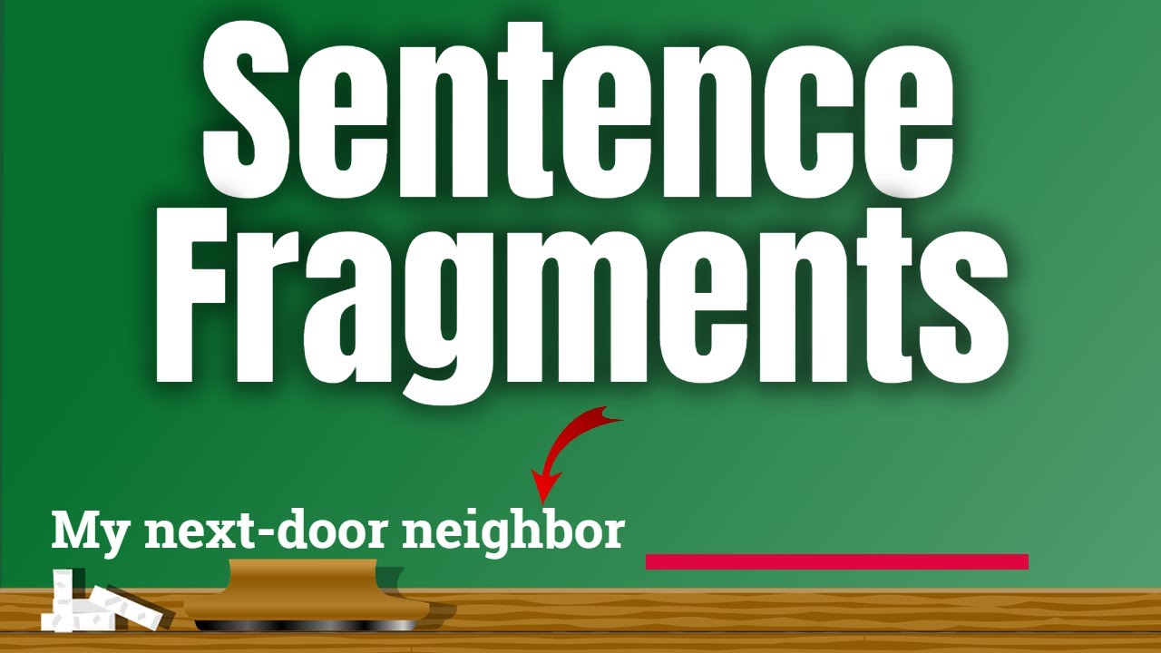 Sentence Fragments Lesson For Children Learning Video YouTube