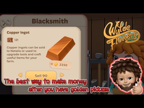 Wylde Flowers - The best way to make money after you have golden Pickaxe | Apple Arcade