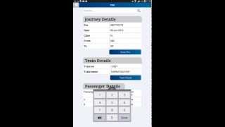 Indian Railway Train Pnr Application screenshot 1