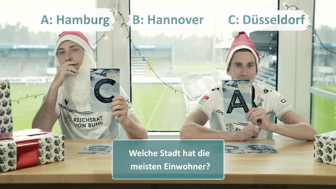 SVS-Weihnachtsquiz | Tom Trybull & Arne Sicker