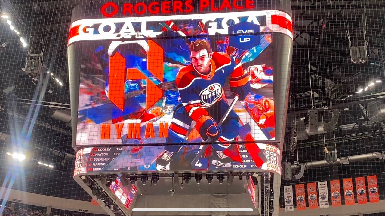 Edmonton Oilers 2024-25 Goal Horn “Fluxland” LIVE At Rogers Place