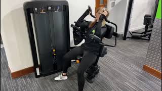 Exercise Library - Abdominal Crunch Resistance Machine Buzz Gym Slough