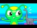Groovy le Martien voyage au Jurassique pour aider les dinosaures!