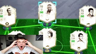 3x BRASILIEN PRIME ICONS im Sturm bei 194 Rated Fut Draft Challenge! - Fifa 20 Ultimate Team