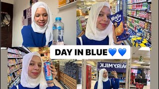 Day In Blue 💙| يوم كامل باللون الأزرق